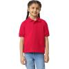 imageGildan Kids DryBlend Short Sleeve Polo Style G8800b 3PackRed