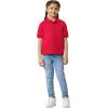 imageGildan Kids DryBlend Short Sleeve Polo Style G8800b 3PackRed