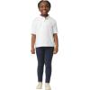 imageGildan Kids DryBlend Short Sleeve Polo Style G8800b 3PackWhite