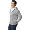 imageGildan Unisex adult Fleece Zip Hoodie Sweatshirt Style G18600 MultipackSport Grey 1pack