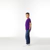 imageGildan Youth Heavy Cotton TShirt Style G5000B 2PackPurple