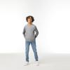 imageGildan Youth Ultra Cotton Long Sleeve TShirt Style G2400B 2PackSport Gray