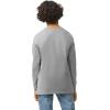 imageGildan Youth Ultra Cotton Long Sleeve TShirt Style G2400B 2PackSport Gray