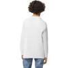 imageGildan Youth Ultra Cotton Long Sleeve TShirt Style G2400B 2PackWhite