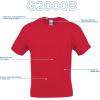 imageGildan Youth Ultra Cotton TShirt Style G2000B MultipackSapphire 2pack