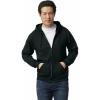 imageGildan Unisex adult Fleece Zip Hoodie Sweatshirt Style G18600 MultipackBlack 1pack