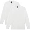imageGildan Youth Ultra Cotton Long Sleeve TShirt Style G2400B 2PackWhite