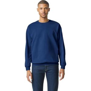 imageGildan Adult Softstyle Crewneck Sweatshirt Style GSF000Navy