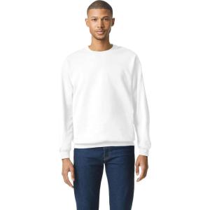 imageGildan Adult Softstyle Crewneck Sweatshirt Style GSF000White