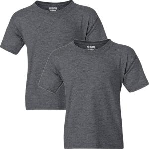 imageGildan Youth DryBlend TShirt Style G8000B 2PackDark Heather