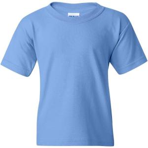 imageGildan Youth Heavy Cotton TShirt Style G5000B 2PackCarolina Blue