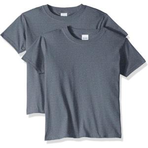 imageGildan Youth Heavy Cotton TShirt Style G5000B 2PackDark Heather