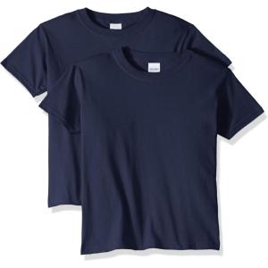 imageGildan Youth Heavy Cotton TShirt Style G5000B 2PackNavy