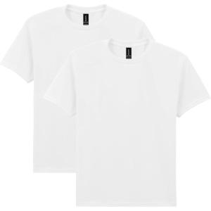 imageGildan Youth Heavy Cotton TShirt Style G5000B 2PackWhite