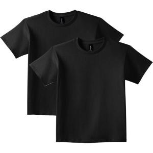 imageGildan Youth Ultra Cotton TShirt Style G2000B MultipackBlack 2pack