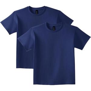 imageGildan Youth Ultra Cotton TShirt Style G2000B MultipackNavy 2pack