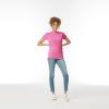 imageGildan Womens Softstyle Cotton TShirt Style G64000L Multipack Azalea 2Pack Large