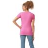 imageGildan Womens Softstyle Cotton TShirt Style G64000L Multipack Azalea 2Pack Large