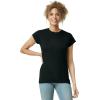 imageGildan Womens Softstyle Cotton TShirt Style G64000L Multipack Black 2Pack Large