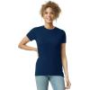 imageGildan Womens Softstyle Cotton TShirt Style G64000L Multipack Navy 2Pack Large