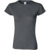 imageGildan Womens Softstyle Cotton TShirt Style G64000L Multipack Dark Heather 2Pack Large