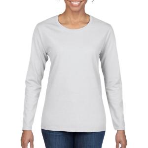 imageGildan Womens Heavy Cotton Long Sleeve TShirt 2PackWhite