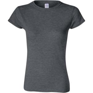 imageGildan Womens Softstyle Cotton TShirt Style G64000L Multipack Dark Heather 2Pack Large