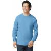 imageGildan Unisex Adult Ultra Cotton Long Sleeve TShirt Style G2400 MultipackCarolina Blue 3pack