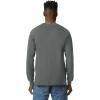 imageGildan Unisex Adult Ultra Cotton Long Sleeve TShirt Style G2400 MultipackCharcoal 2pack