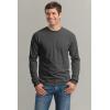 imageGildan Unisex Adult Ultra Cotton Long Sleeve TShirt Style G2400 MultipackCharcoal 2pack