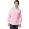 imageGildan Unisex Adult Ultra Cotton Long Sleeve TShirt Style G2400 MultipackLight Pink 12pack