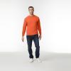 imageGildan Unisex Adult Ultra Cotton Long Sleeve TShirt Style G2400 MultipackOrange 2pack