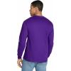 imageGildan Unisex Adult Ultra Cotton Long Sleeve TShirt Style G2400 MultipackPurple 3pack