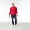 imageGildan Unisex Adult Ultra Cotton Long Sleeve TShirt Style G2400 MultipackRed 10pack
