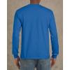 imageGildan Unisex Adult Ultra Cotton Long Sleeve TShirt Style G2400 MultipackRoyal 2pack
