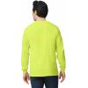 imageGildan Unisex Adult Ultra Cotton Long Sleeve TShirt Style G2400 MultipackSafety Green 2pack