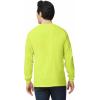 imageGildan Unisex Adult Ultra Cotton Long Sleeve TShirt Style G2400 MultipackSafety Green 72pack