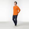 imageGildan Unisex Adult Ultra Cotton Long Sleeve TShirt Style G2400 MultipackSafety Orange 3pack