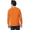 imageGildan Unisex Adult Ultra Cotton Long Sleeve TShirt Style G2400 MultipackSafety Orange 3pack