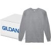 imageGildan Unisex Adult Ultra Cotton Long Sleeve TShirt Style G2400 MultipackSport Grey 72pack