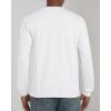 imageGildan Unisex Adult Ultra Cotton Long Sleeve TShirt Style G2400 MultipackWhite 2pack