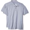 imageGildan Mens Ultra Cotton Pique Sport Shirt 2PackRose Sport Grey