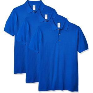 imageGildan Mens Ultra Cotton Pique Sport Shirt 2PackRoyal