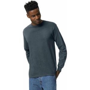 imageGildan Unisex Adult Ultra Cotton Long Sleeve TShirt Style G2400 MultipackDark Heather 36pack