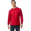 imageGildan Adult DryBlend Long Sleeve TShirt Style G8400 2PackRed