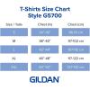 imageGildan Adult Heavy Cotton 34 Raglan TShirt Style G5700 2PackWhiteRed