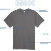 imageGildan Unisex Adult Heavy Cotton TShirt Style G5000 MultipackCharcoal 2pack