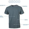 imageGildan Unisex Adult Heavy Cotton TShirt Style G5000 MultipackGraphite Heather 2pack