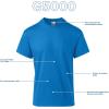 imageGildan Unisex Adult Heavy Cotton TShirt Style G5000 MultipackOrange 2pack