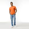imageGildan Unisex Adult Heavy Cotton TShirt Style G5000 MultipackSafety Orange 2pack